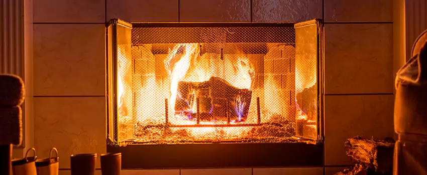 Mendota Hearth Landscape Fireplace Installation in Lake Butler, Florida