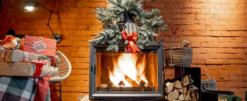 Travis Industries Linear Gas Fireplace Installation in Lake Butler, Florida
