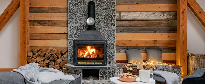 Thelin Hearth Products Direct Vent Gas Stove Fireplace Inspection in Lake Butler, Florida